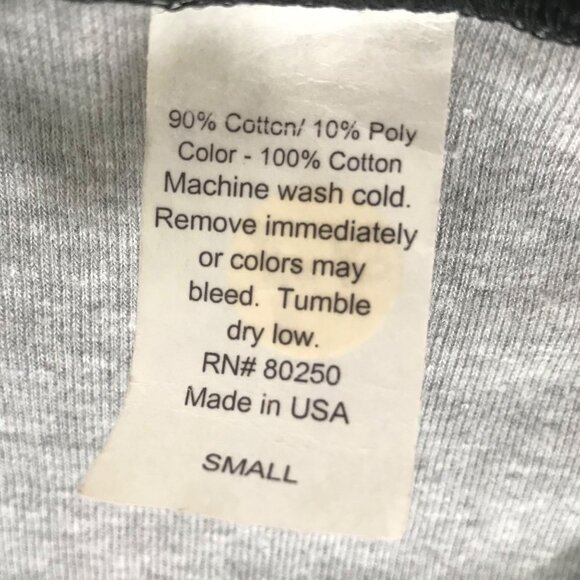 Vintage Y2K Georgia Bulldogs Gray Striped Raglan Fitted T-Shirt Baby Tee / Small - Picture 7 of 7